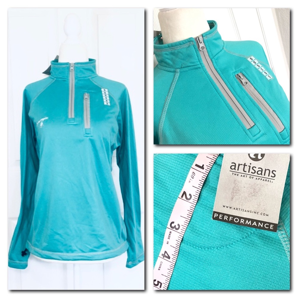 Teal Sport Long Sleeve Shirt